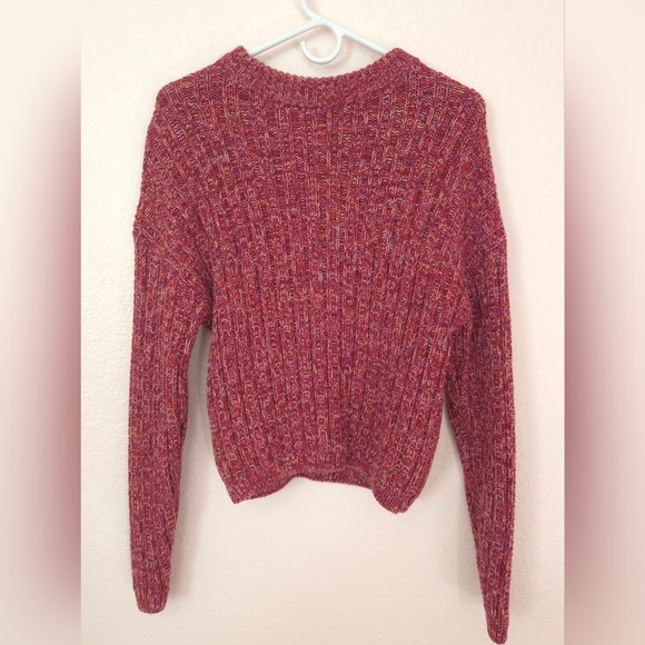 Universal Thread Marled Red Sweater - Picture 2 of 5